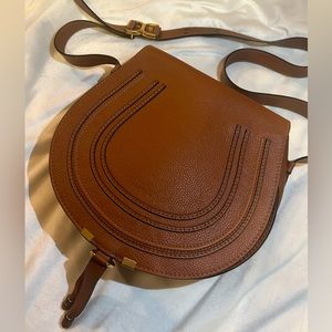 Chloé Medium Marcie Leather Crossbody Bag